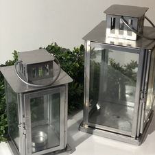 Silver Metal Lanterns
