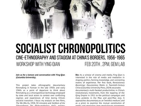 Socialist Chronopolitics: Cine-Ethnography and Stagism at China’s Borders, 1956-1965