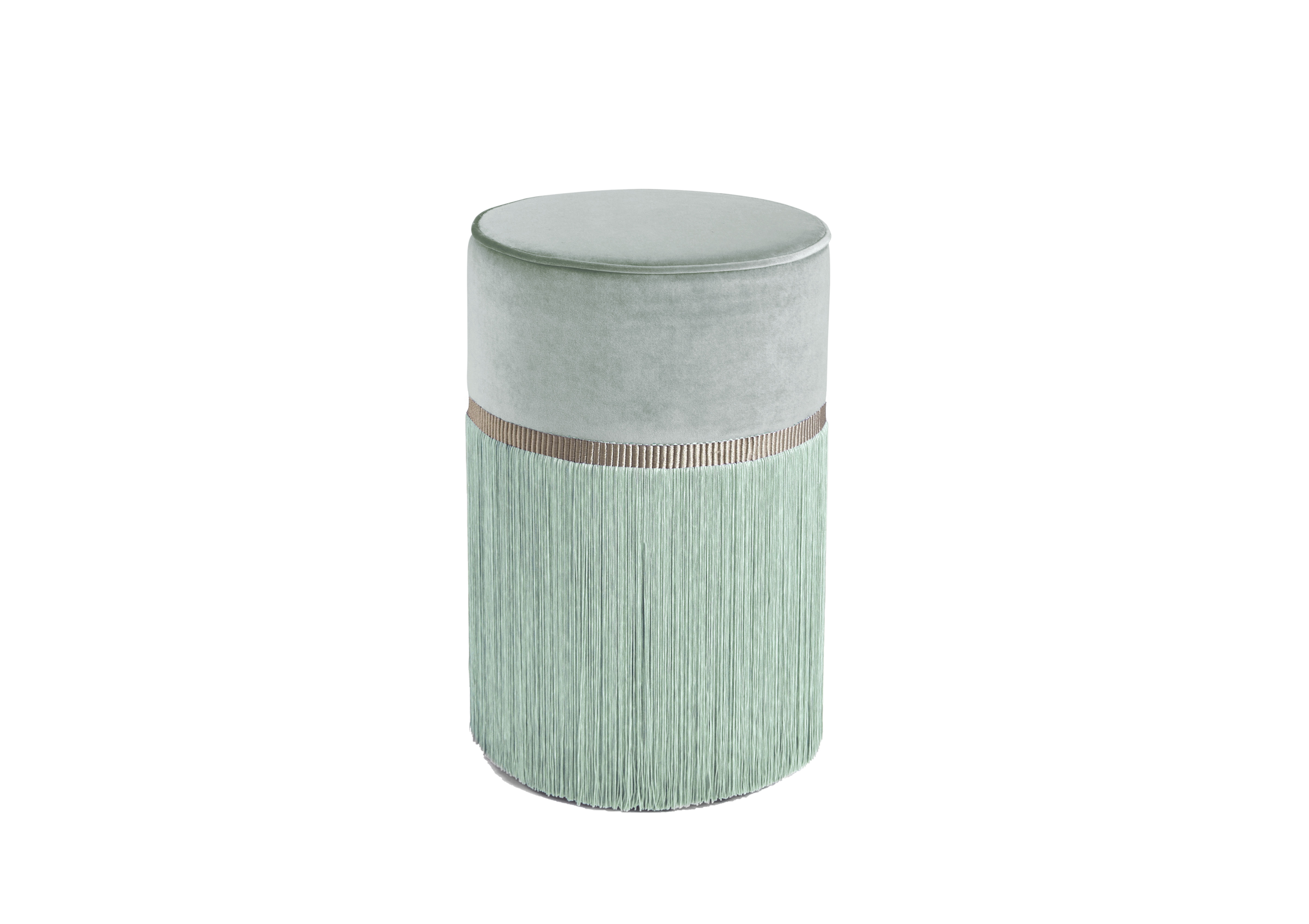 Mint Plain Ottoman Pouf 30