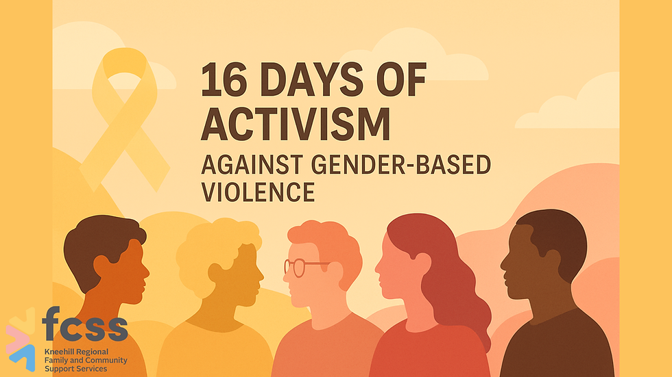 16 Days of Activism to End Gender Based Violence