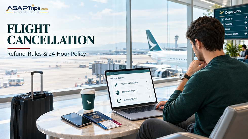 Cathay Pacific Cancellation Policy