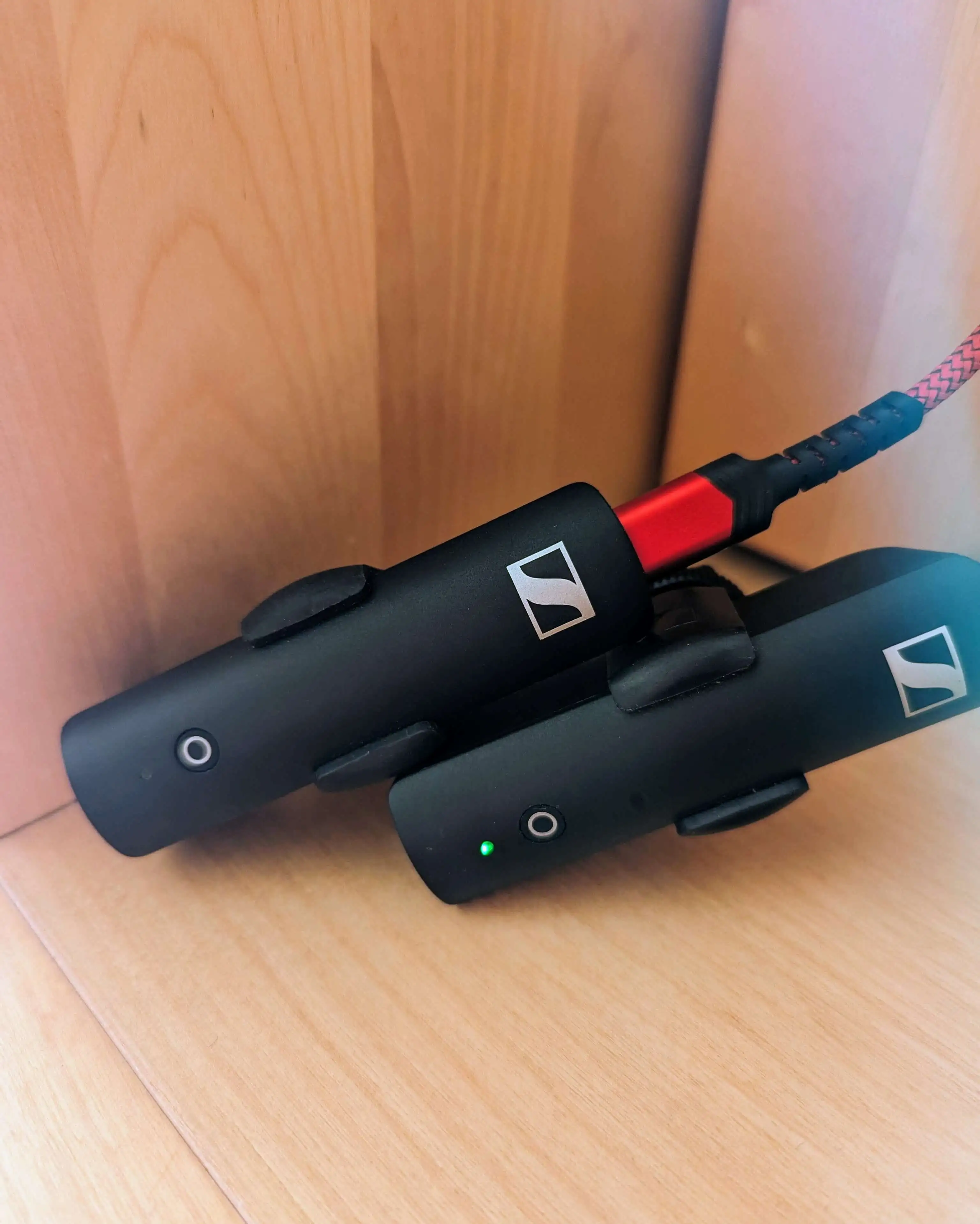 SennheiserFunkstrecke die gerade geladen werden.