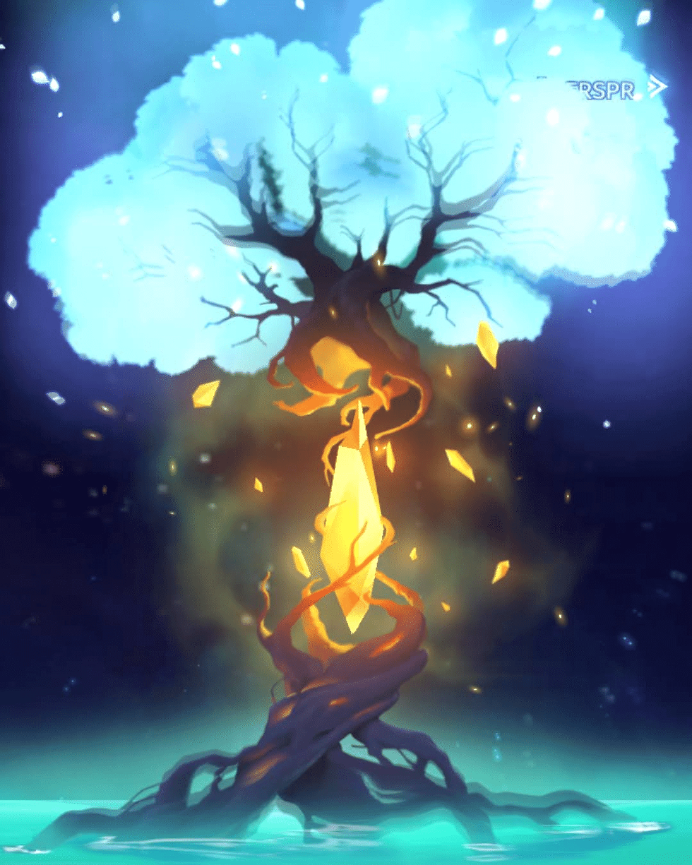 Screenshot von einem Baum
