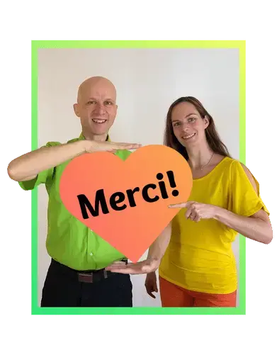Merci für alles! Ihr macht unser Business jeden Tag zu einem echten Vergnügen.