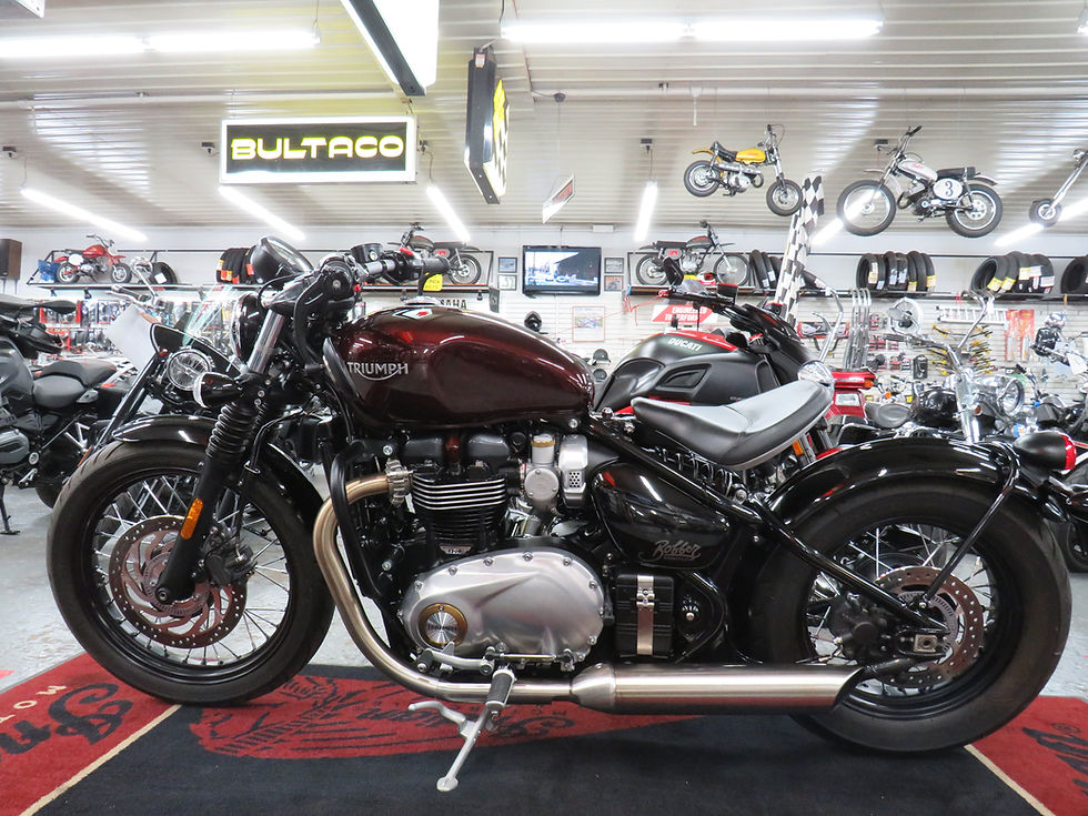 Thumbnail: 2019 Triumph Bonneville Bobber - SOLD !!!