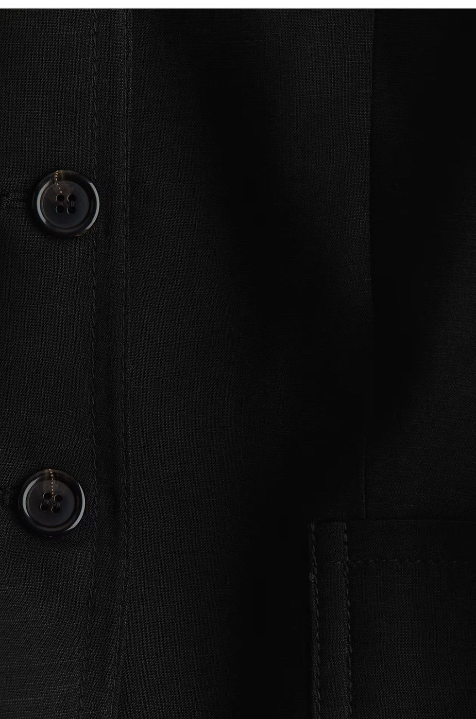 Thumbnail: Блейзер из смесовой льняной ткани