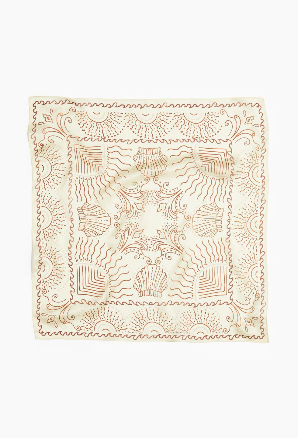 Thumbnail: Шарф с рисунком