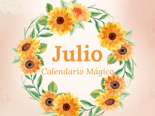 Calendario mágico julio