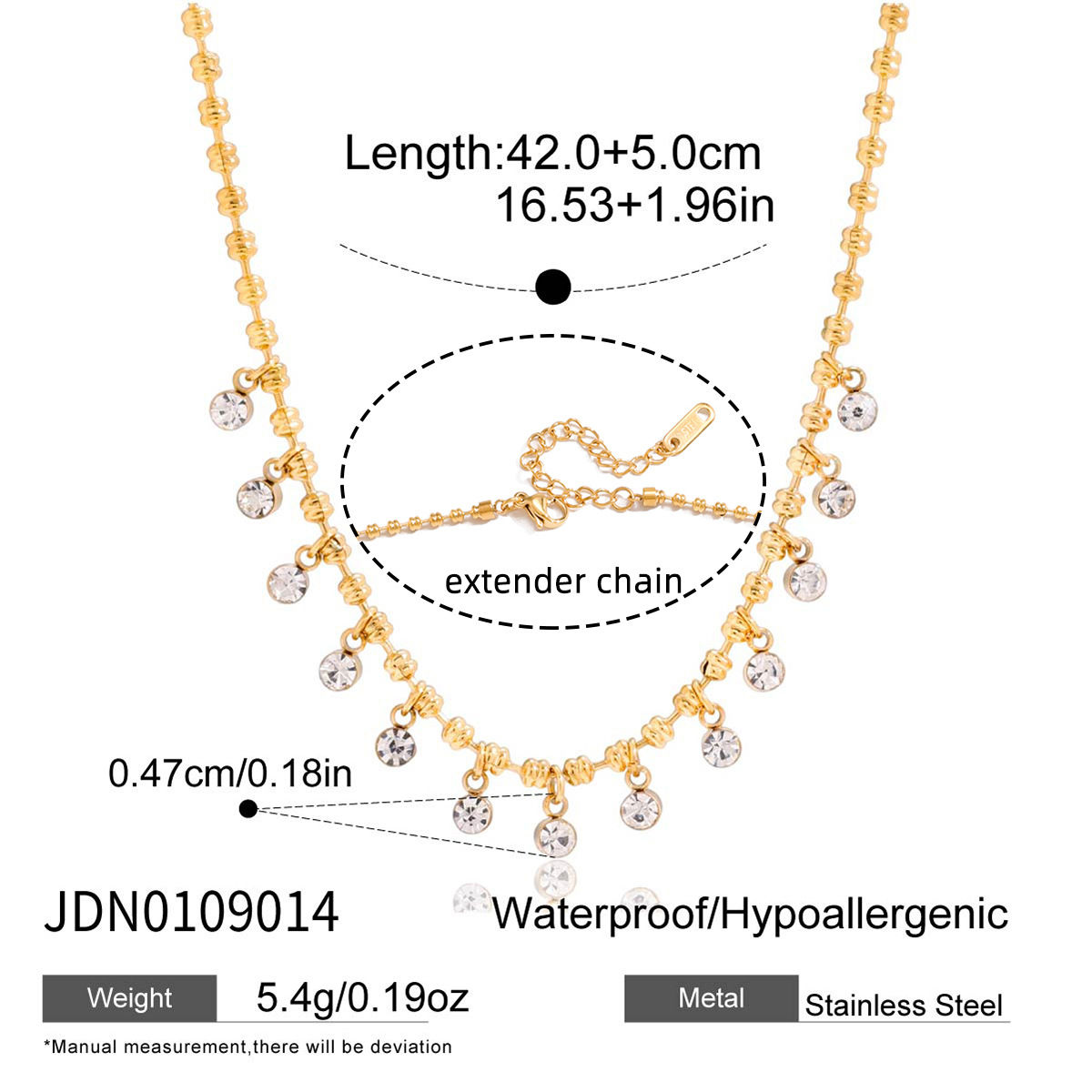 Light Luxury High-End Accessory for Women Jewelry Necklace