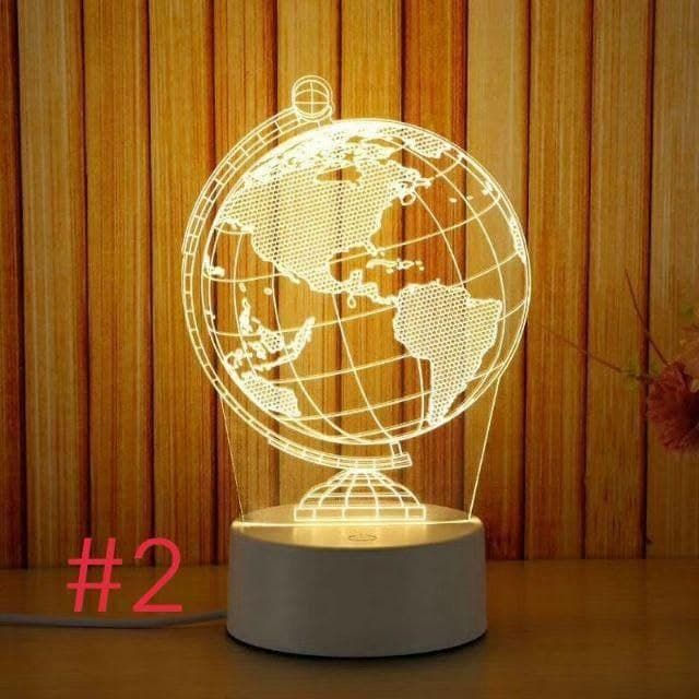 Thumbnail: Acrylic Night LED Table Lamp
