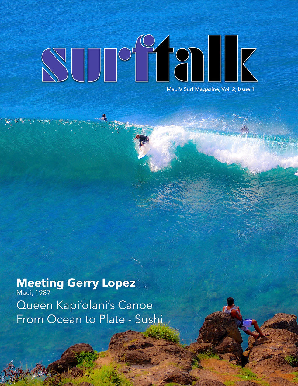 Aloha! Maui’s Free Surf Magazine