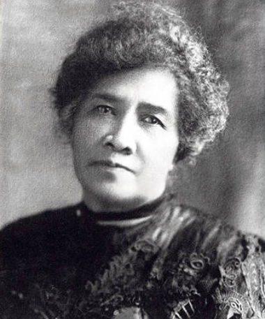 Restored portrait of Queen Liliuokalani. The last sovereign of Hawaii died 100 years ago and will be remembered Saturday.