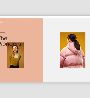 Editorial Website Layout