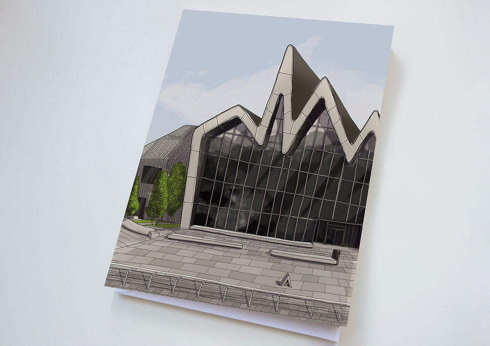 Thumbnail: Riverside Museum Card Glasgow