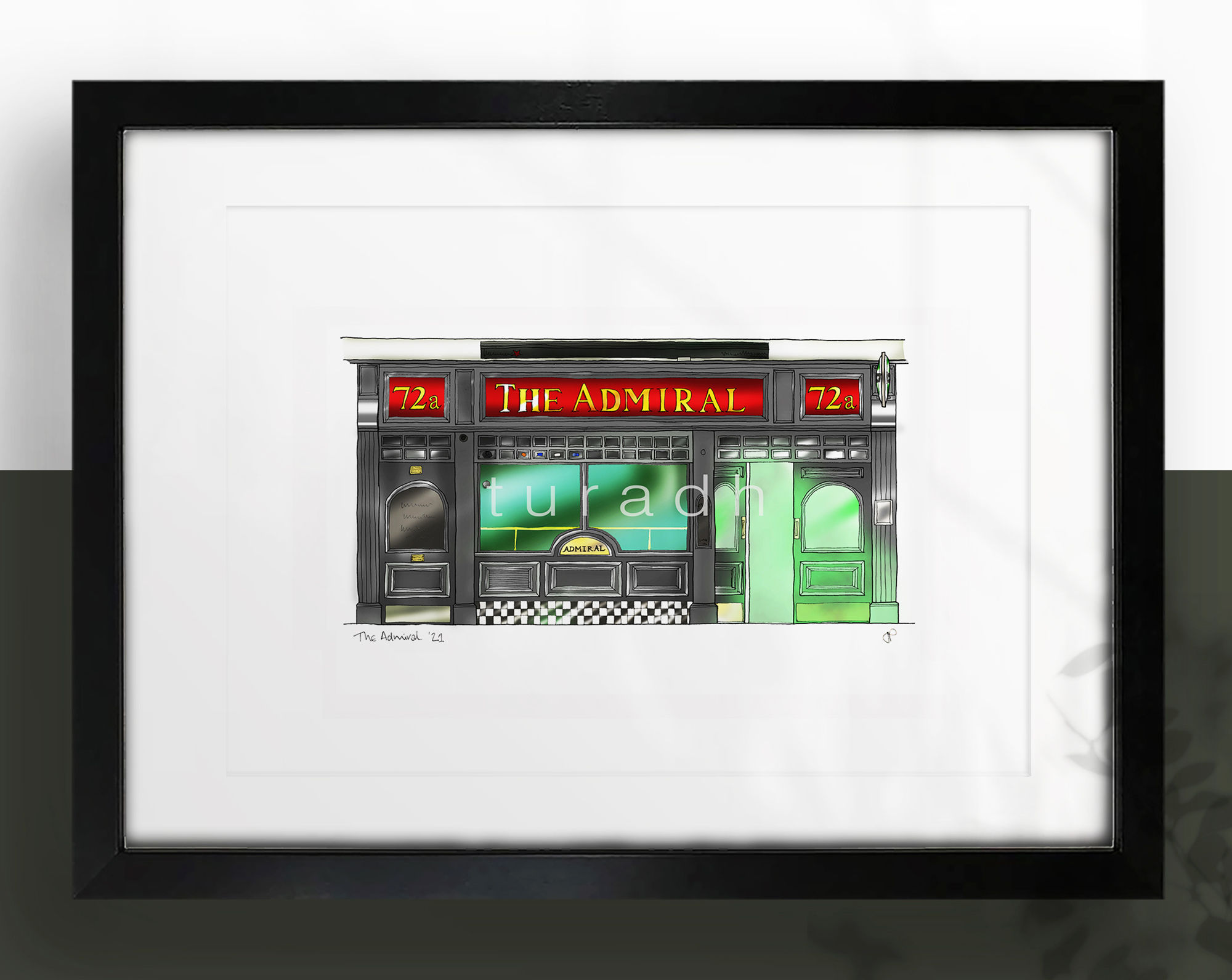 THE ADMIRAL GLASGOW ILLUSTRATION