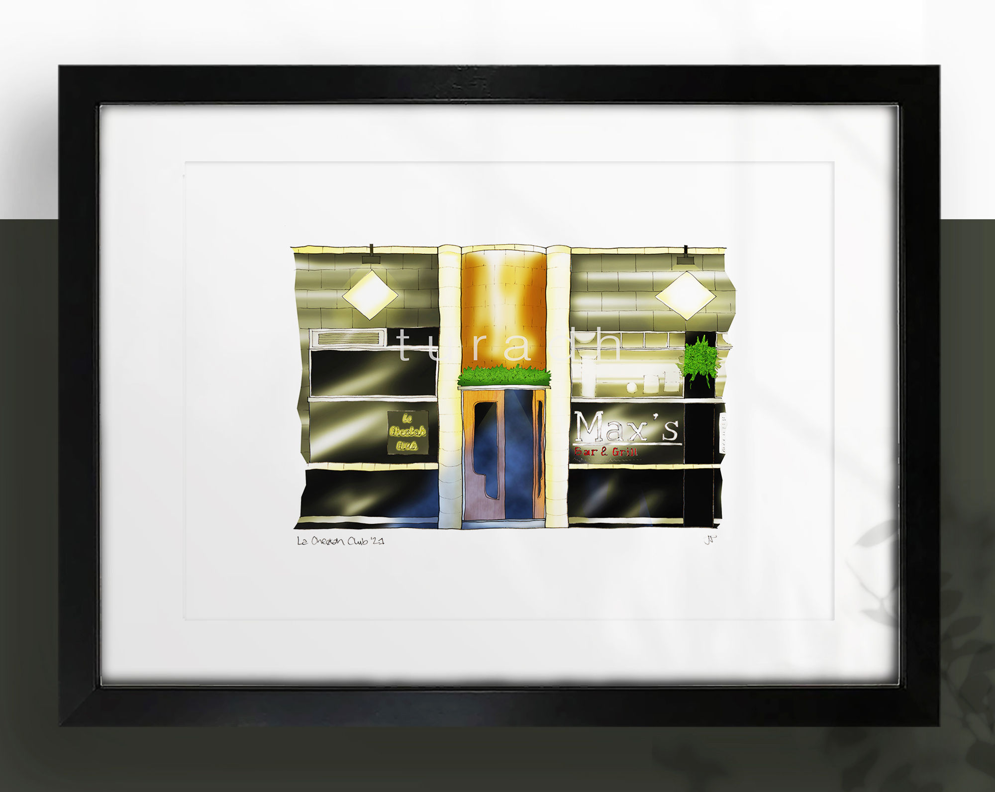 MA CHEETAH MAX'S BAR GLASGOW