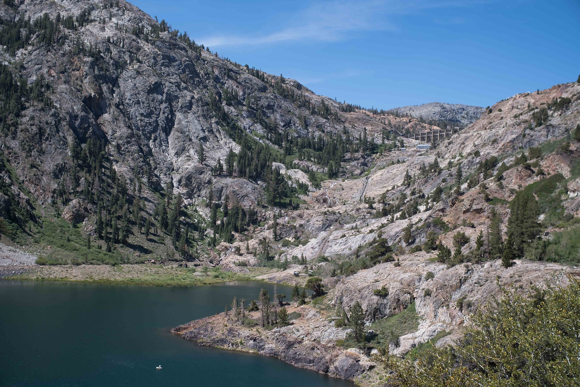 Agnew Lake, hiking Rush Creek to Thousand Island Lake, Ansel Adams Wilderness California