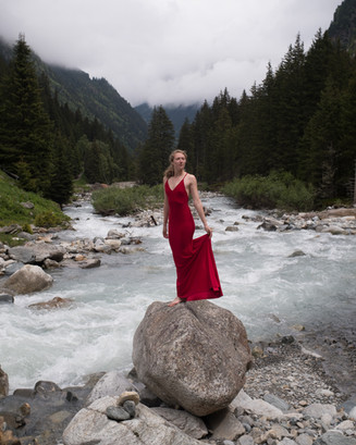 Portrait by the Ruetz River