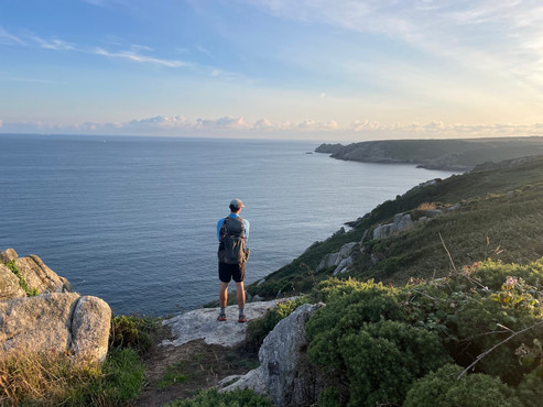 Golden hour on the South West Coast Path