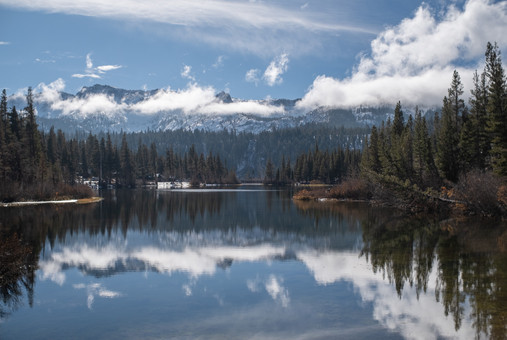 Reflections at Twin Lakes, Mammoth