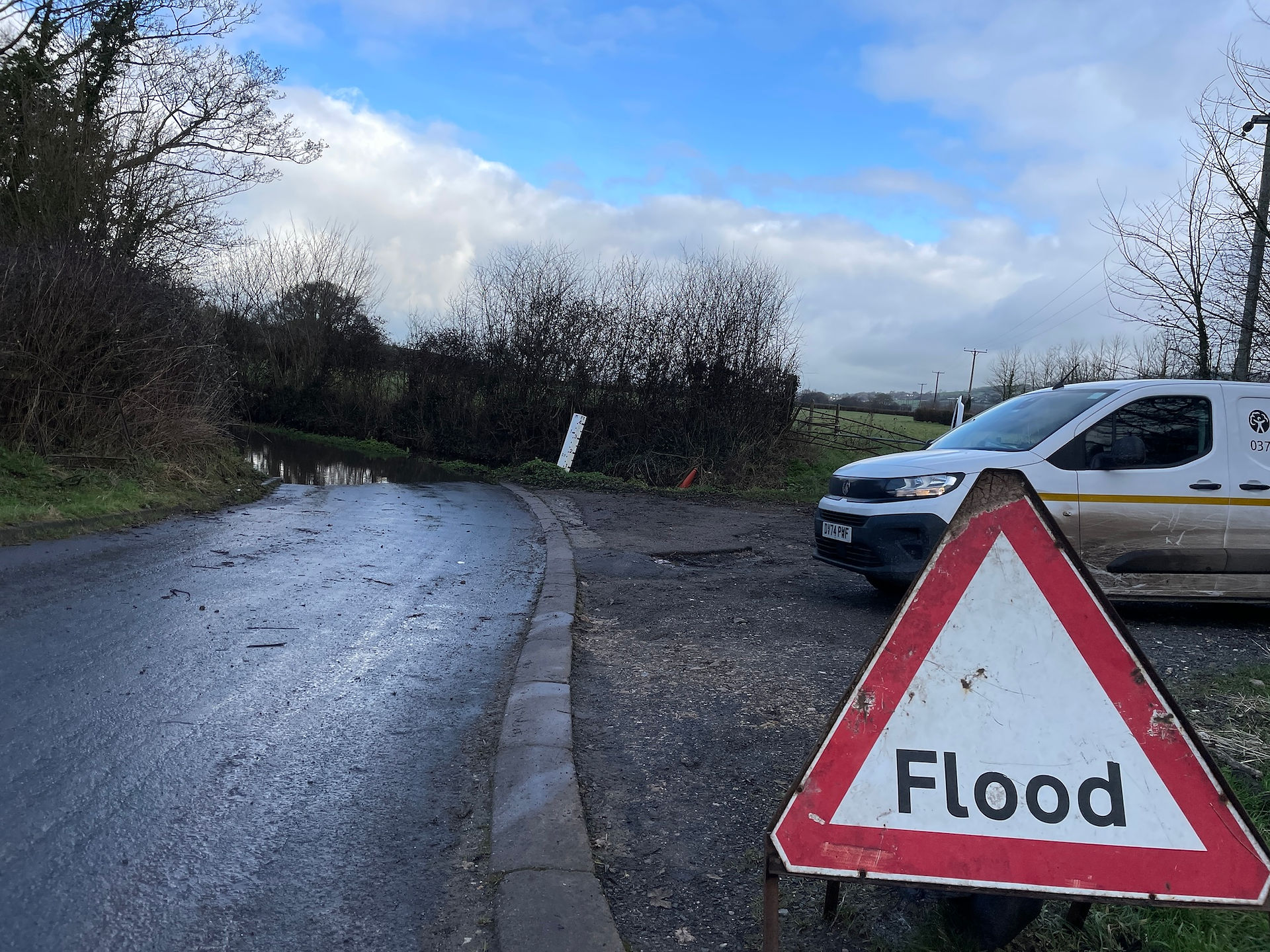 Flood sign