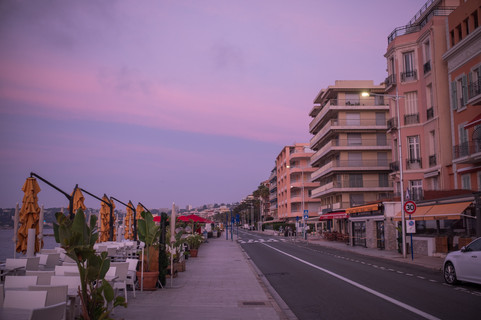 Original, unedited image of Menton street