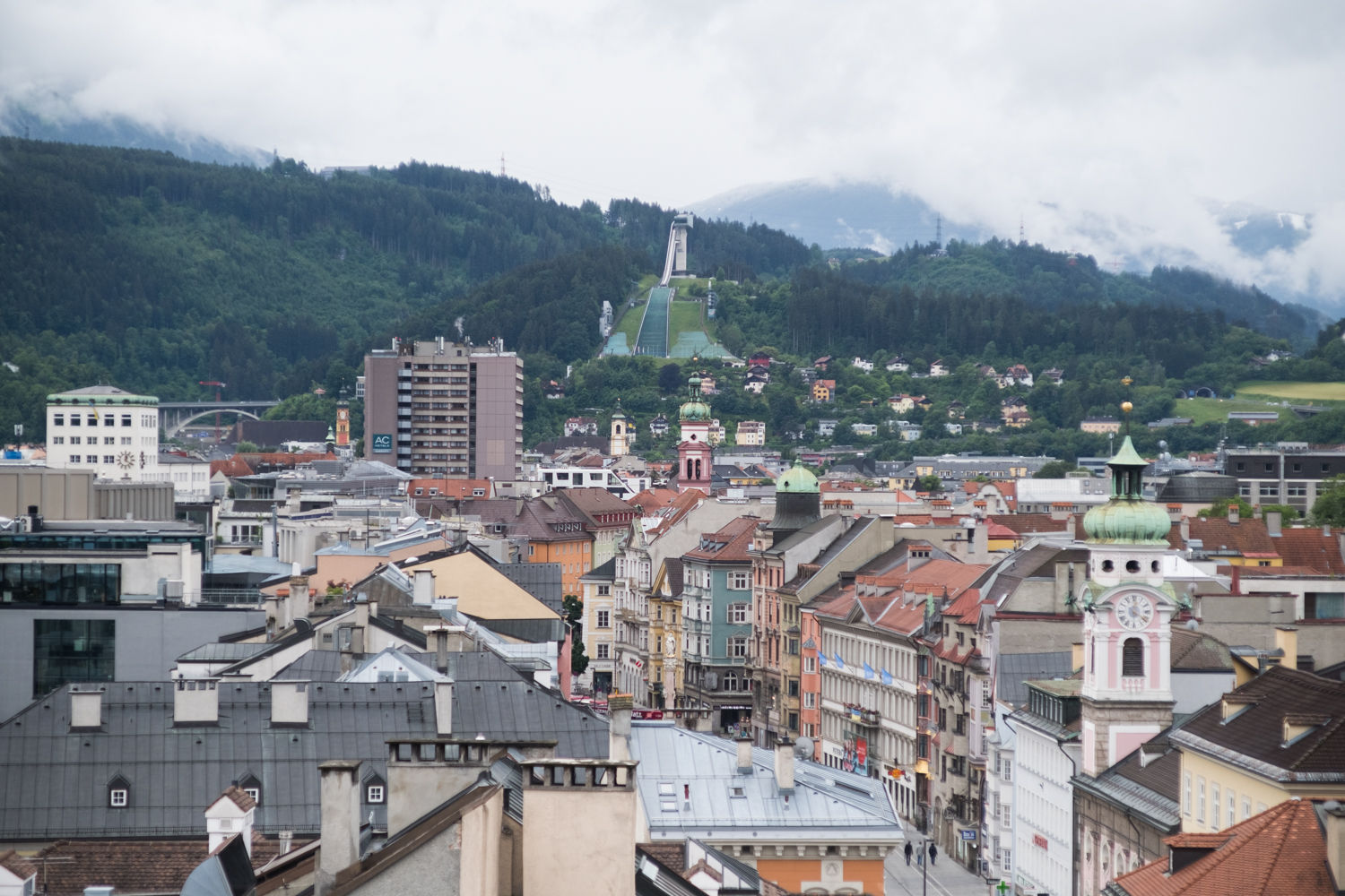 View of Innsbruck from the City Tower