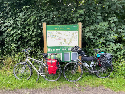 Bikes on the Camel Trail