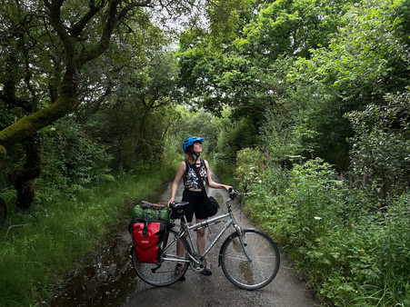 Cycling on National Cycle Network route 3