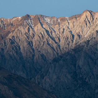 View of the mountains from Pleasant Valley Pit Campground