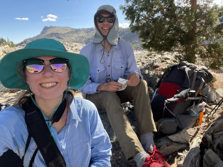 hiking Rush Creek to Thousand Island Lake, Ansel Adams Wilderness California