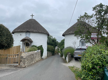 Round houses in Veryan
