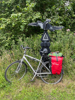 Bike by NCN signpost route 3