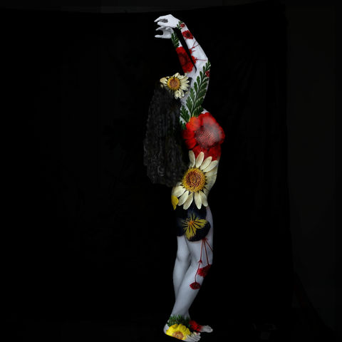 flower surreal artwork