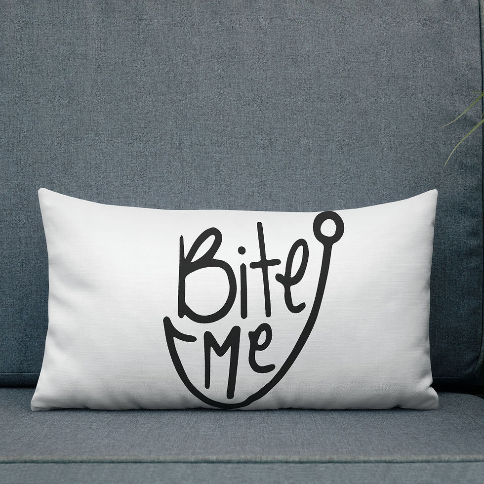 Thumbnail: Bite Me Premium Pillow