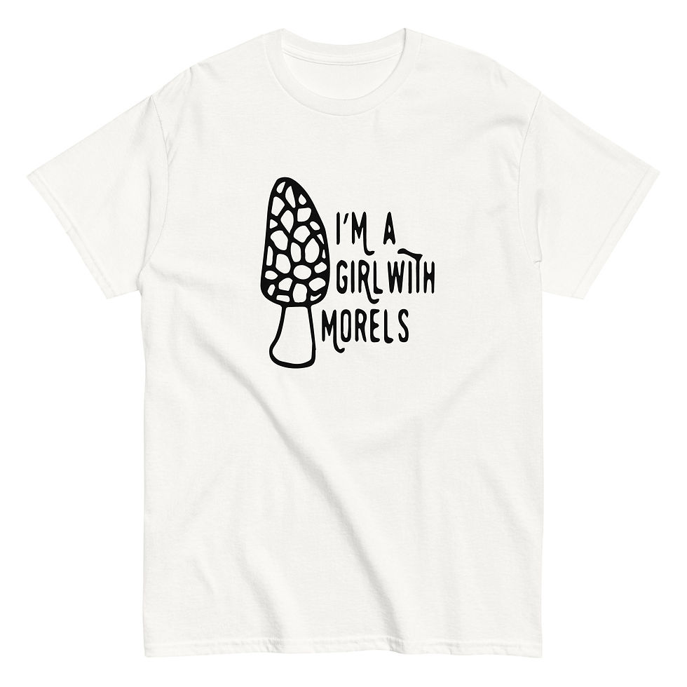 Thumbnail: I'm a Girl with Morels Men's classic tee