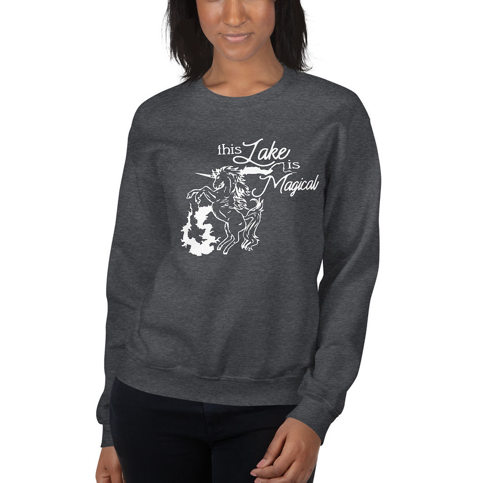 Thumbnail: Magical Lake Gildan Unisex Sweatshirt