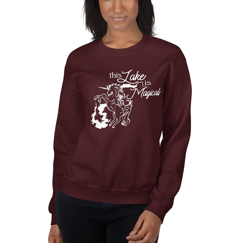 Thumbnail: Magical Lake Gildan Unisex Sweatshirt