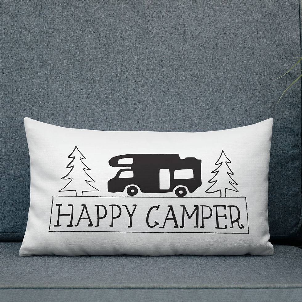 Miniatura: Almohada Premium Happy Camper