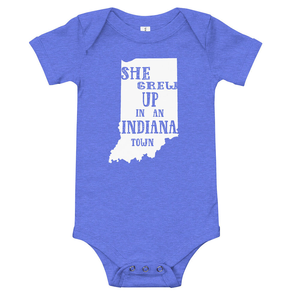 Thumbnail: Indiana Girl Baby Onesie
