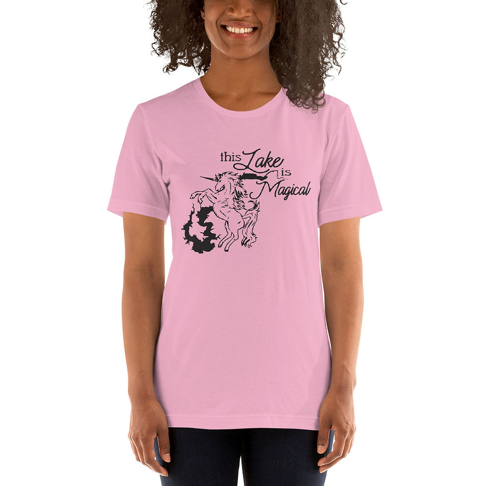 Thumbnail: This Lake is Magical Bella Canvas 3001 Short-Sleeve Unisex T-Shirt
