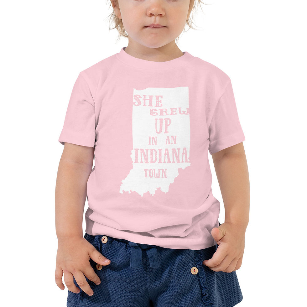 Miniatura: Camiseta de manga corta para niña Indiana