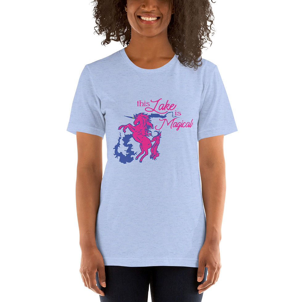 Miniatura: Camiseta unisex de manga corta Magical Lake Bella Canvas 3001