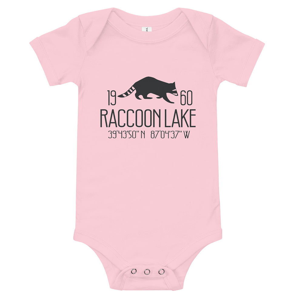 Thumbnail: Raccoon Lake Baby Onesie