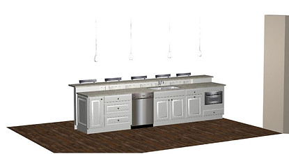 Kitchen Layout 3D