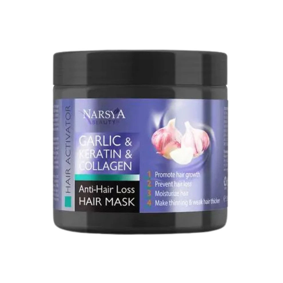 قناع آرسي نارسيا الشعر بالثوم والكولاجين - 350 مل
