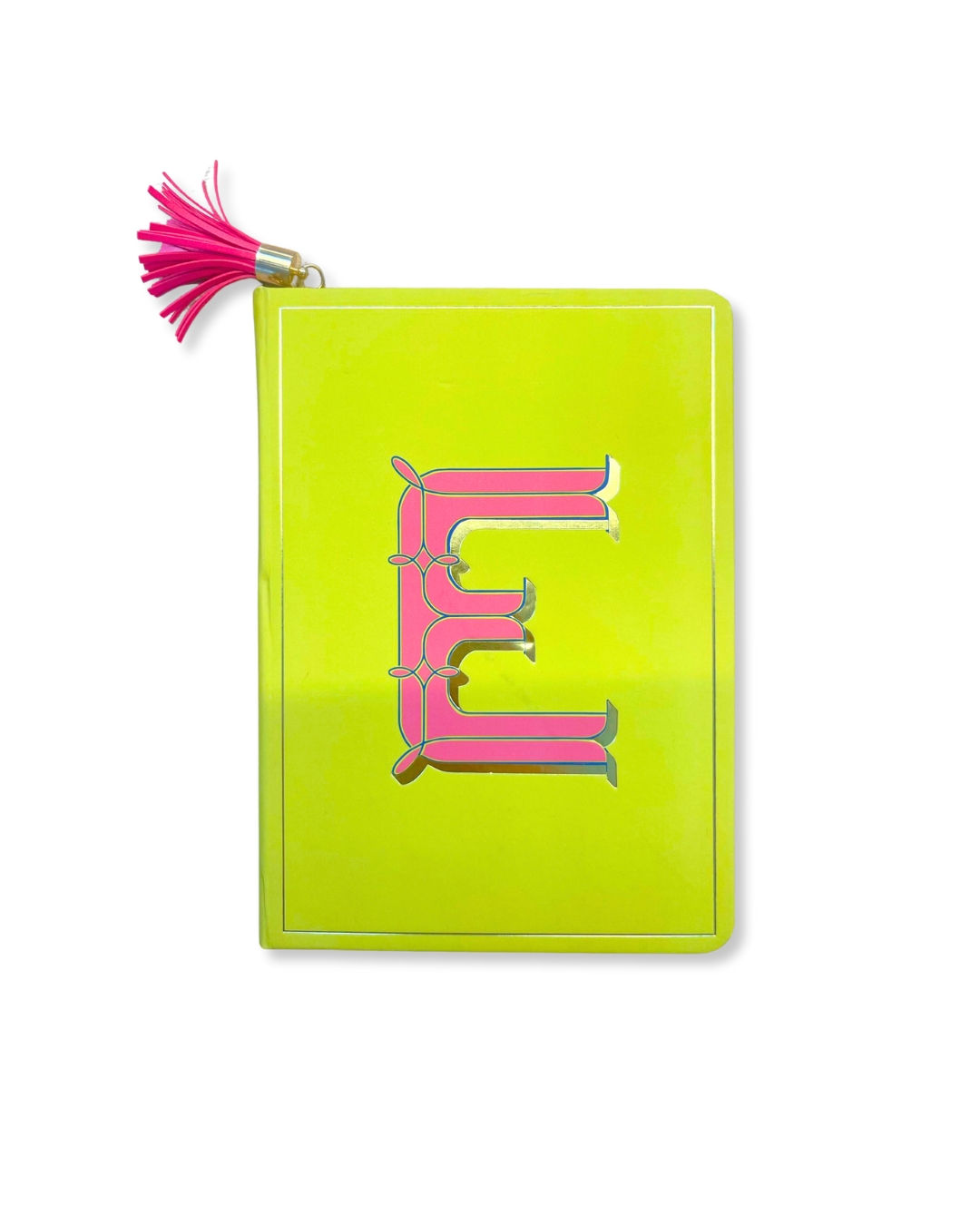 Journal with E initial and Tassle