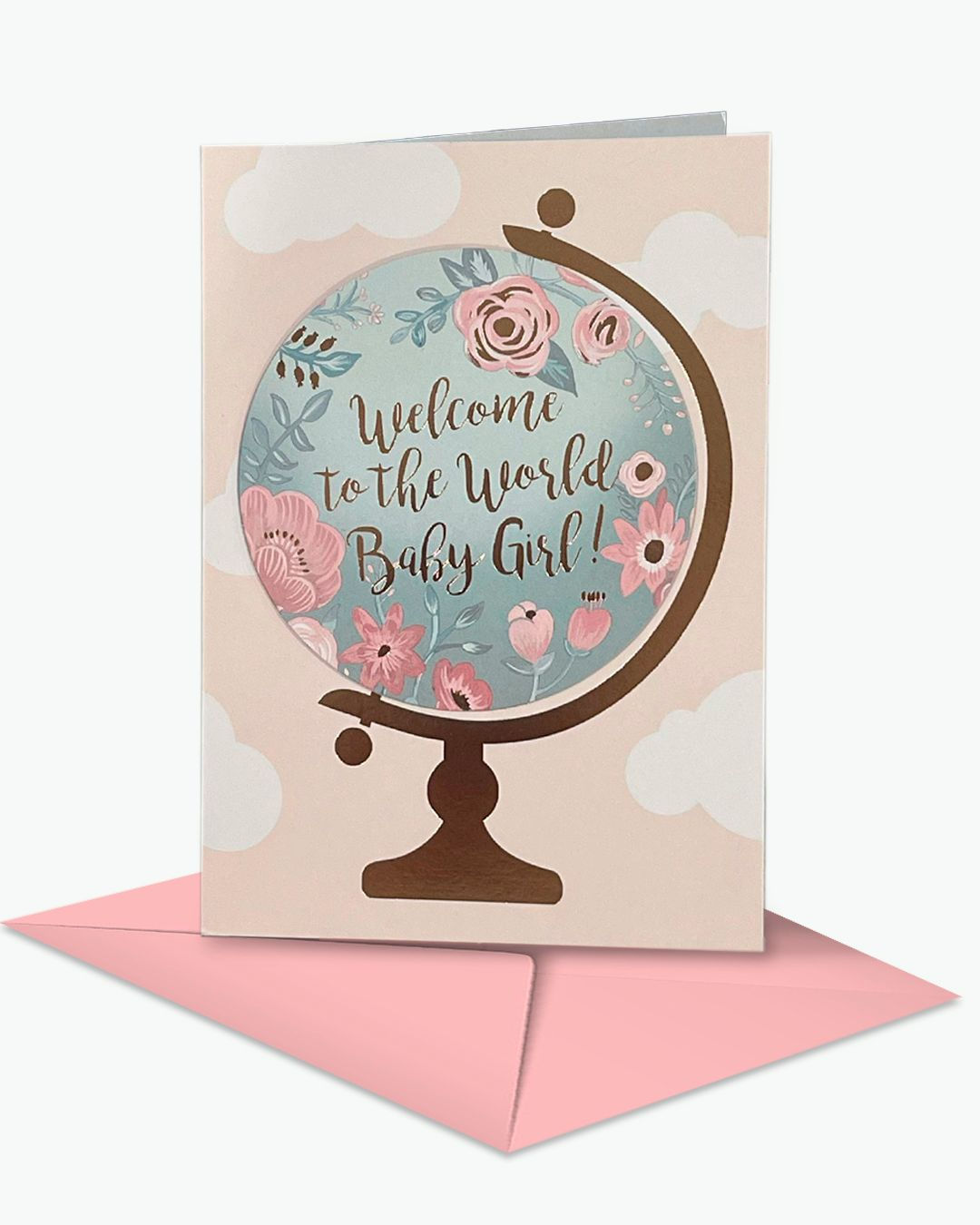 Bienvenida al Mundo - Tarjeta para bebes