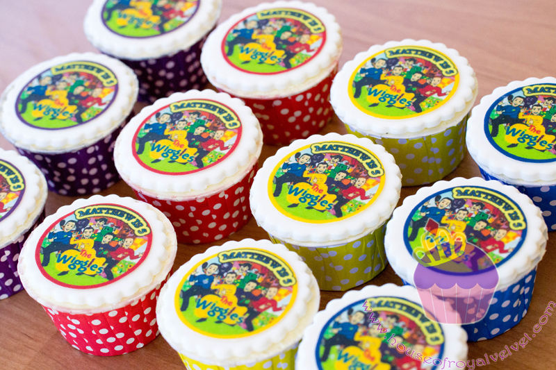 the wiggles cupcakes