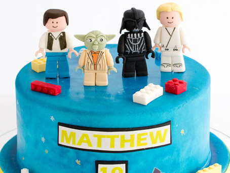 Starwars Lego Cake for Matthew